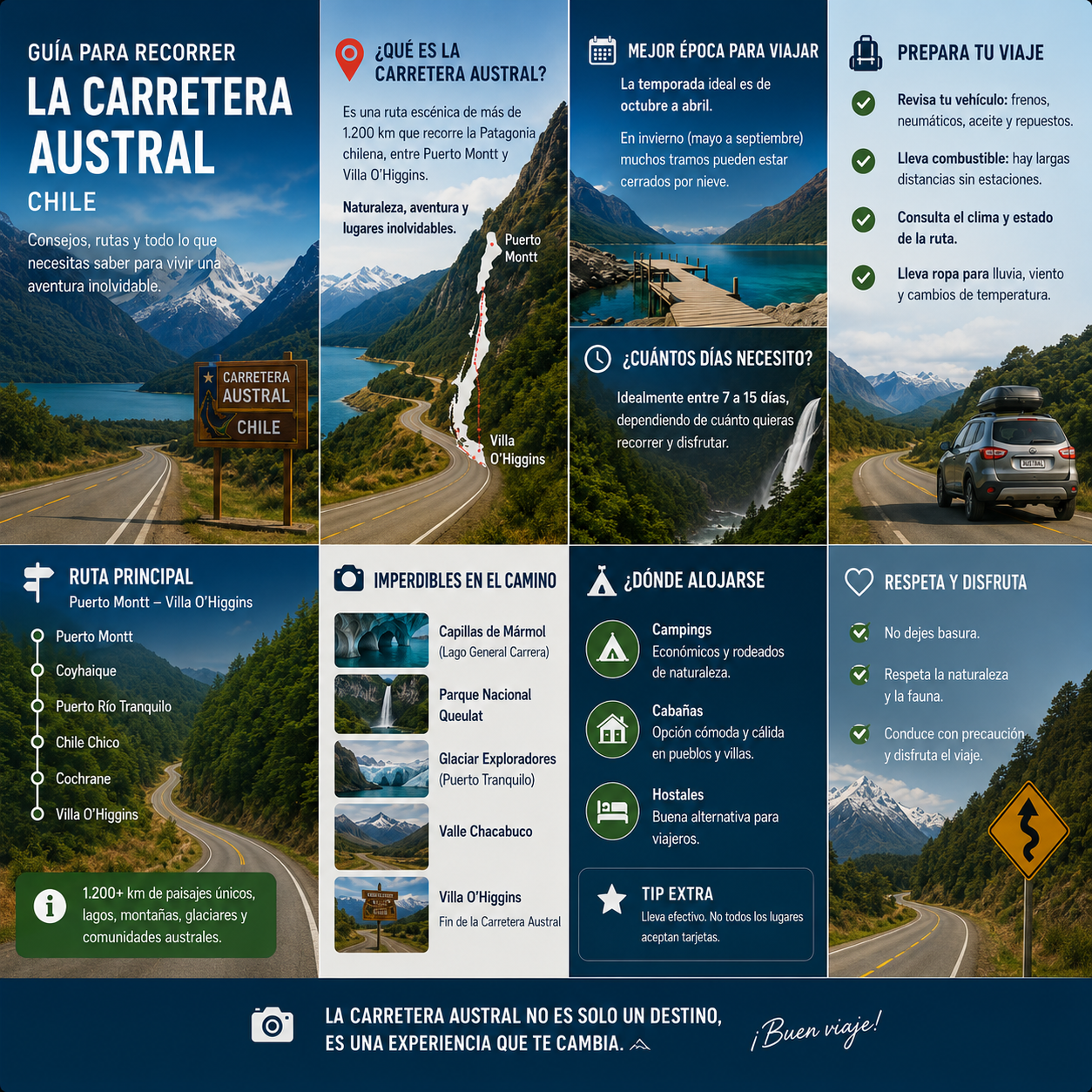 LA REAL GUIA DE LA CARRETERA AUSTRAL
